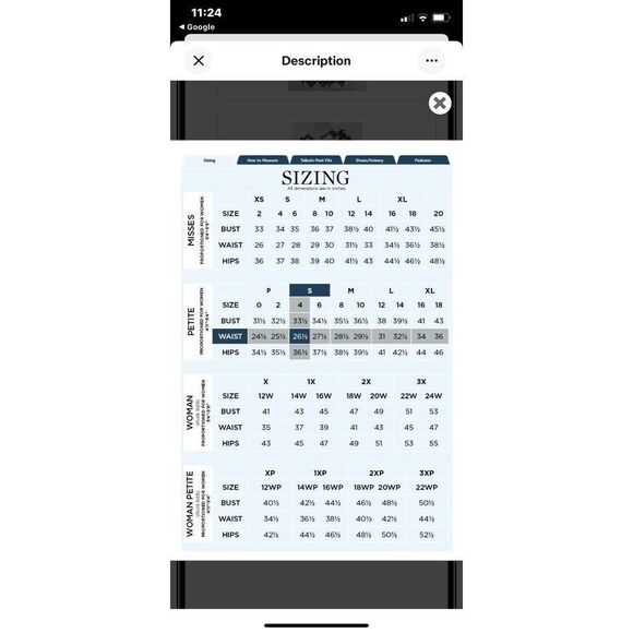 TALBOTS Black White Chevron Lace‎ Short Sleeve MIDI Dress Crochet 4P - Picture 16 of 16